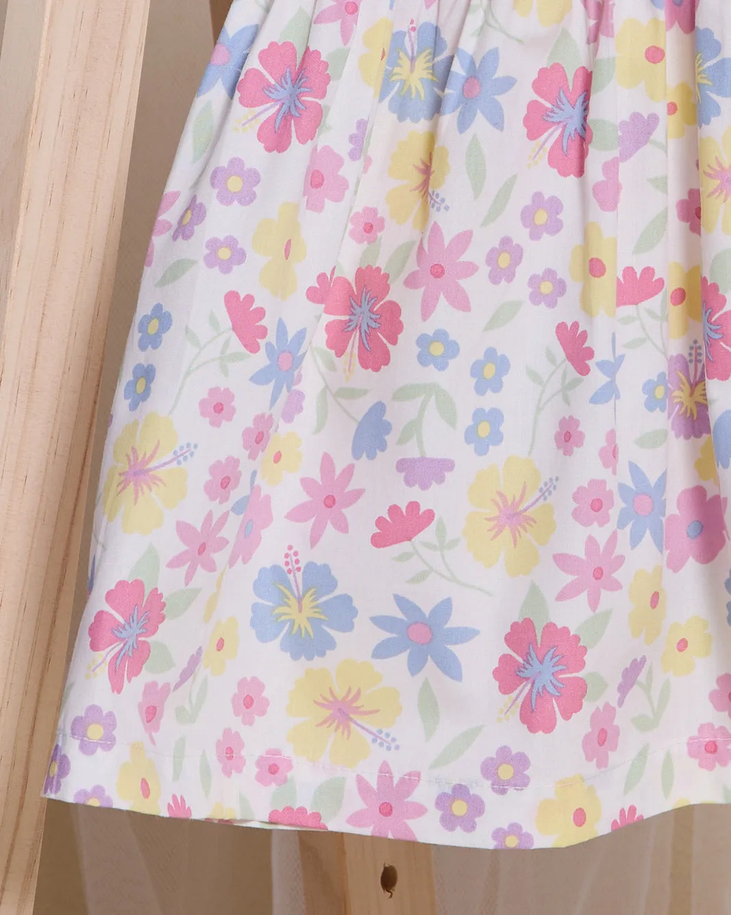 Infant Girls White Floral All Over Print Dress sold by Redtag product image thumbnail 3