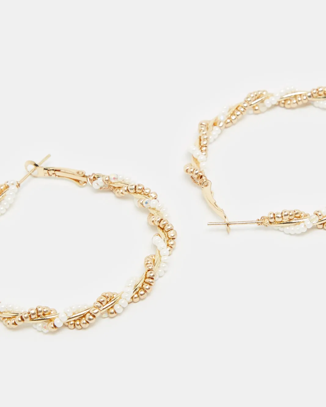 Women Gold Embellished Earring sold by Redtag product image thumbnail 4