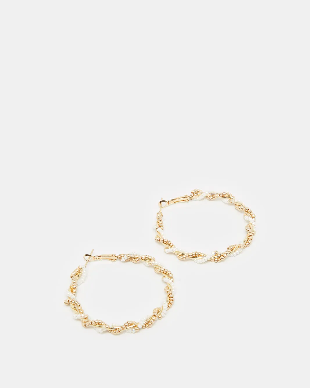 Women Gold Embellished Earring sold by Redtag product image thumbnail 2