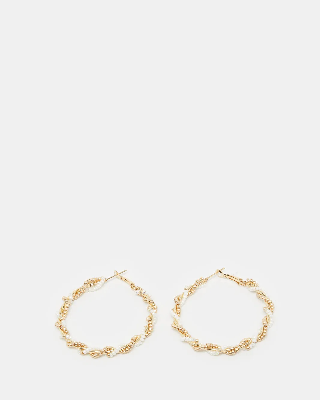 Women Gold Embellished Earring sold by Redtag