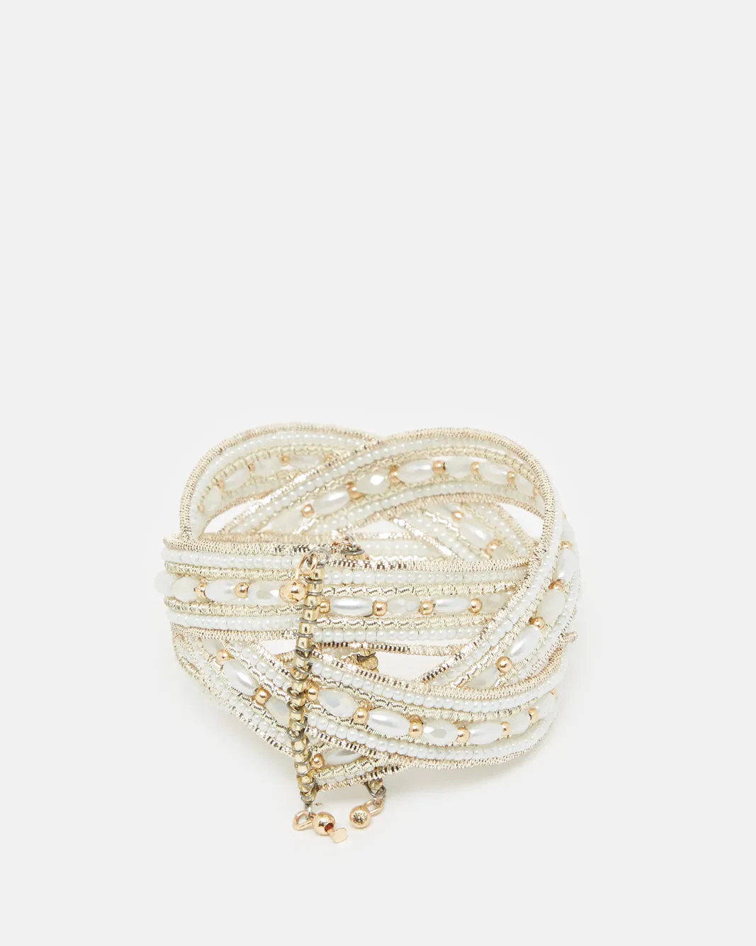 Women Gold Embellished Cuff sold by Redtag product image thumbnail 3