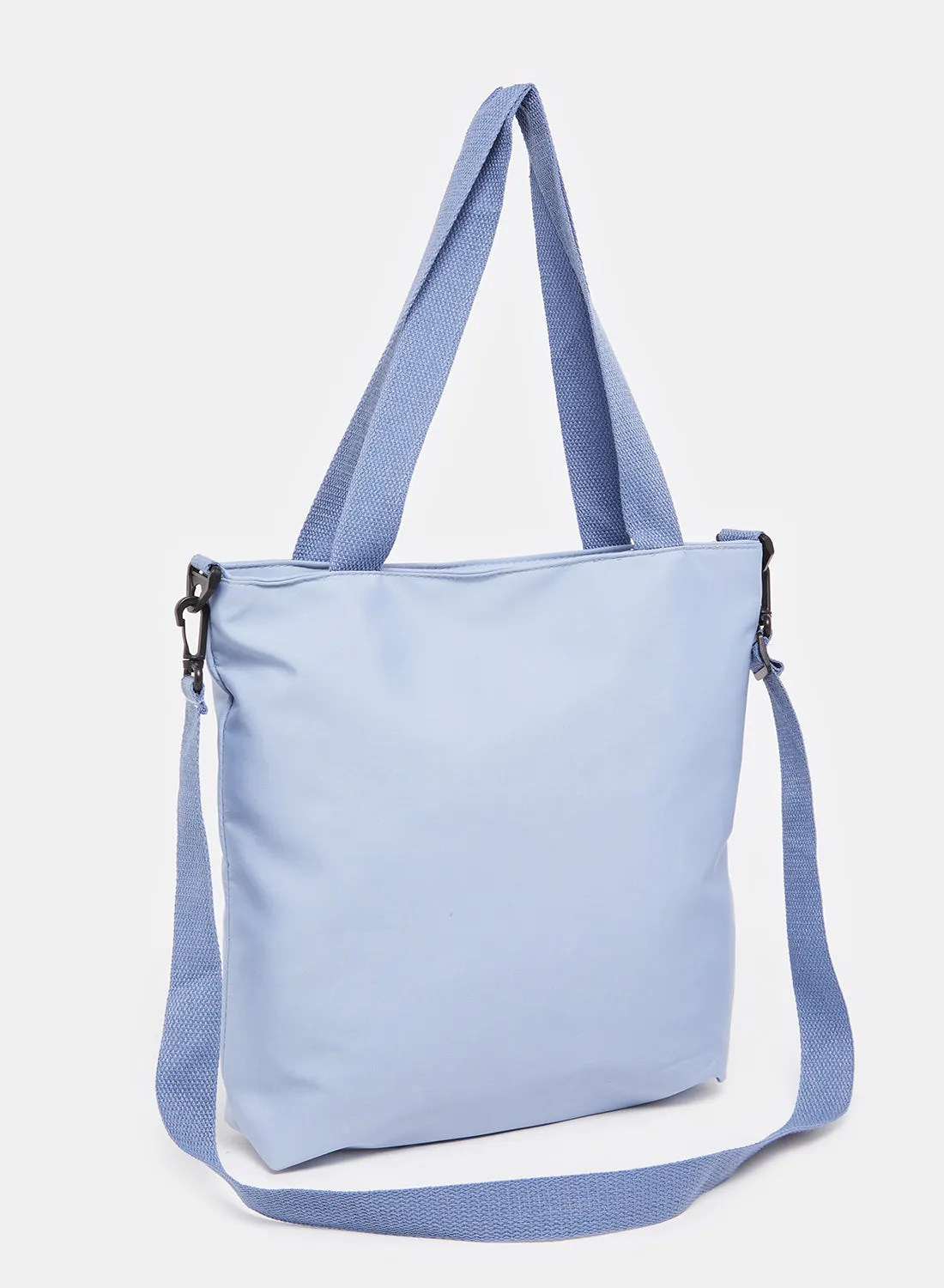 Girls Blue Printed Shopper Bag sold by Redtag product image thumbnail 2