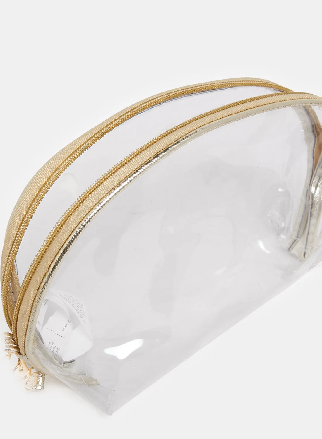 Women Gold & White Cosmetic Bag Set (Pack of 3) sold by Redtag product image thumbnail 3