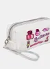 Women White Printed Pouch sold by Redtag
