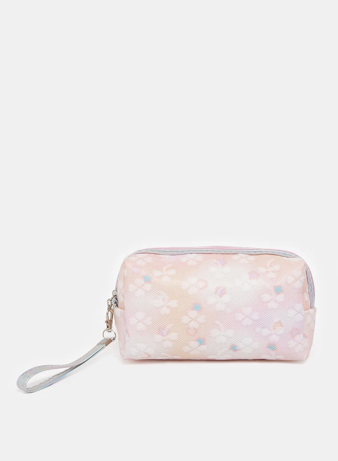 Women Pink Floral Print Printed Pouch sold by Redtag