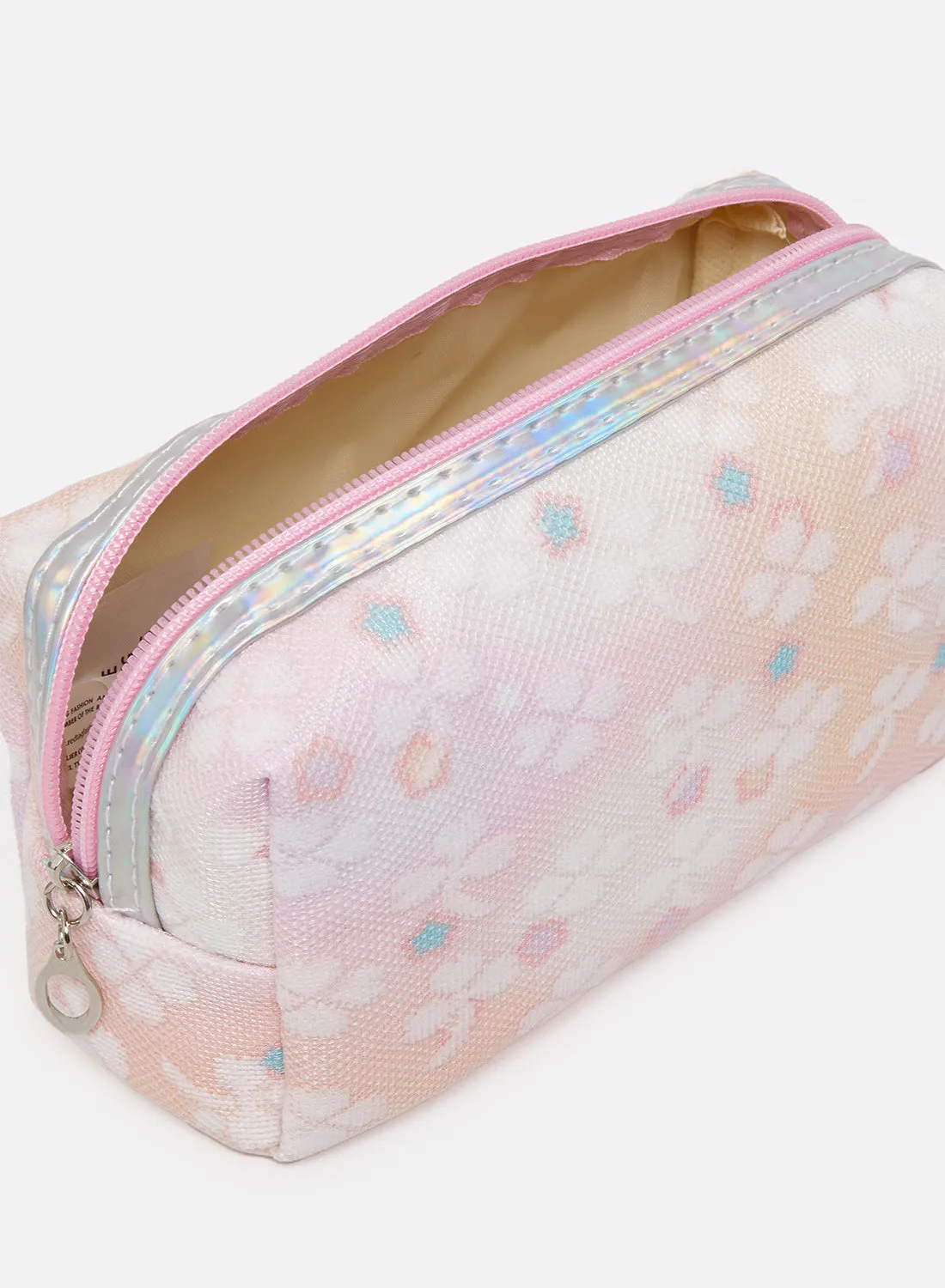 Women Pink Floral Print Printed Pouch sold by Redtag product image thumbnail 4