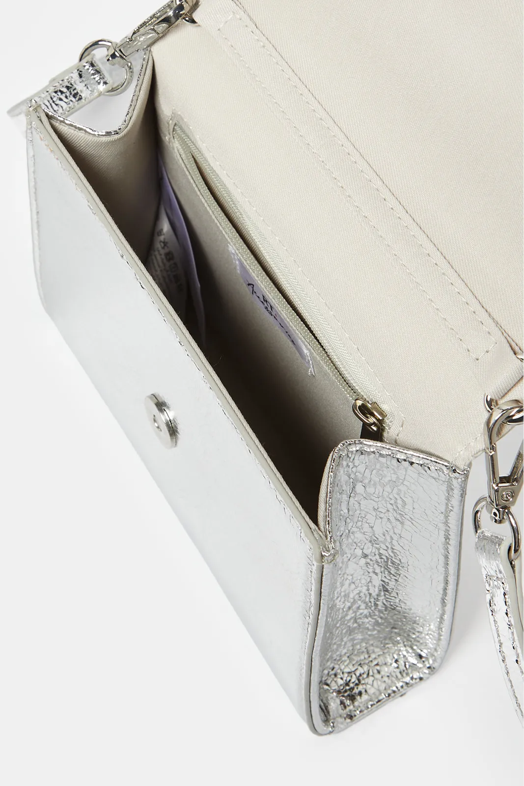 Women Silver Embellished Evening Bag sold by Redtag product image thumbnail 4