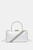 Women White Embellished Clutch Bag sold by Redtag