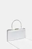 Women White Embellished Clutch Bag sold by Redtag