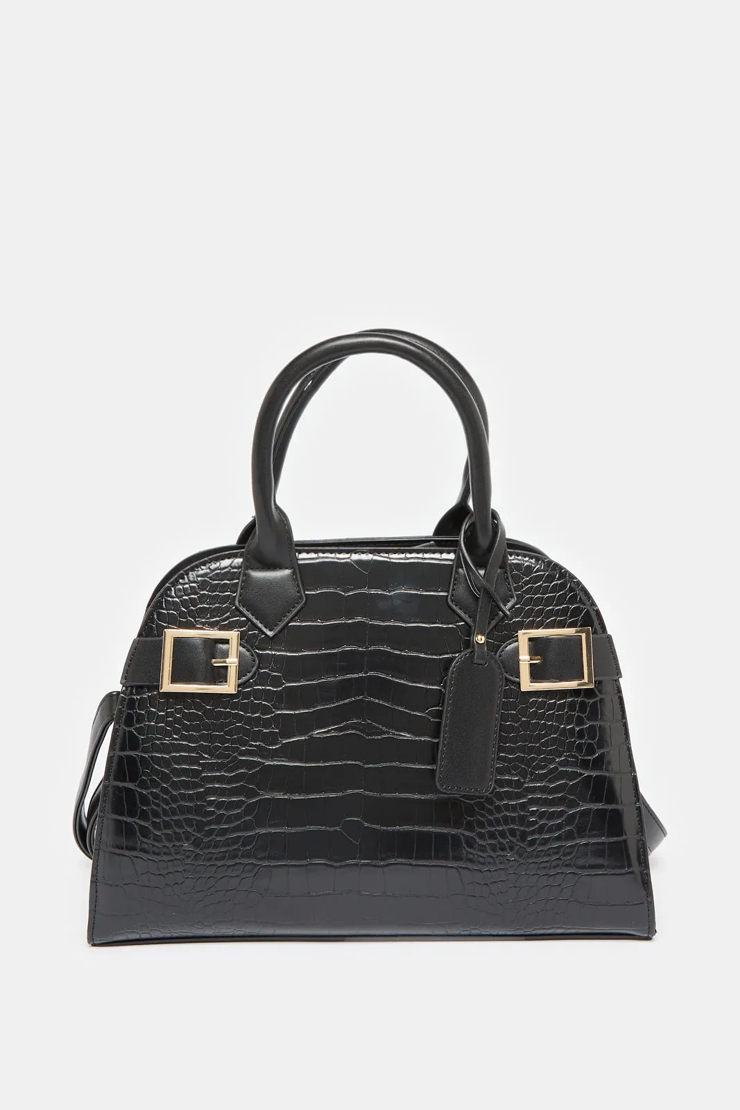 Women Embellished Black Day Bag sold by Redtag