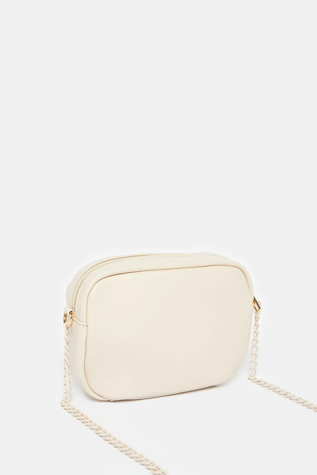 Girls Beige Embellished Crossbody Bag sold by Redtag product image thumbnail 2