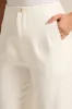 Women Ivory Tapered Formal Trousers sold by Redtag