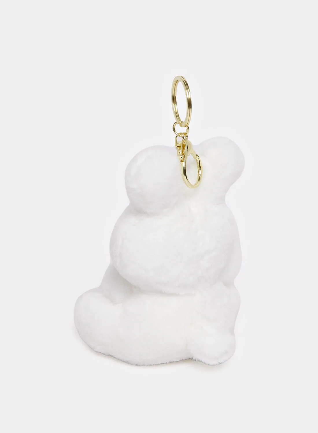 Women White Embellished Key Ring sold by Redtag product image thumbnail 4