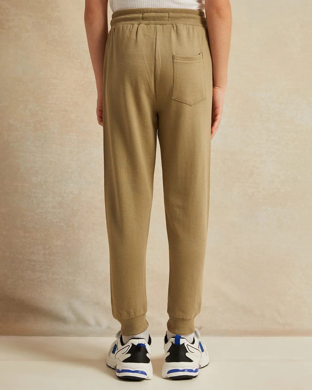 Boys Olive Printed Joggers sold by Redtag product image thumbnail 3
