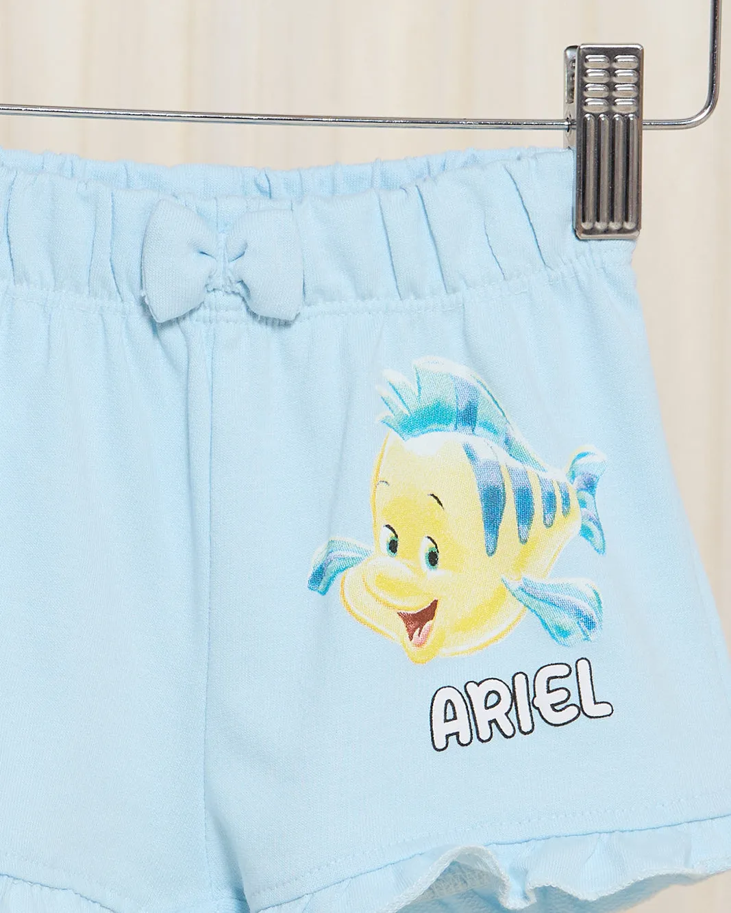 Infant Girls Blue Ariel Print Shorts sold by Redtag product image thumbnail 2