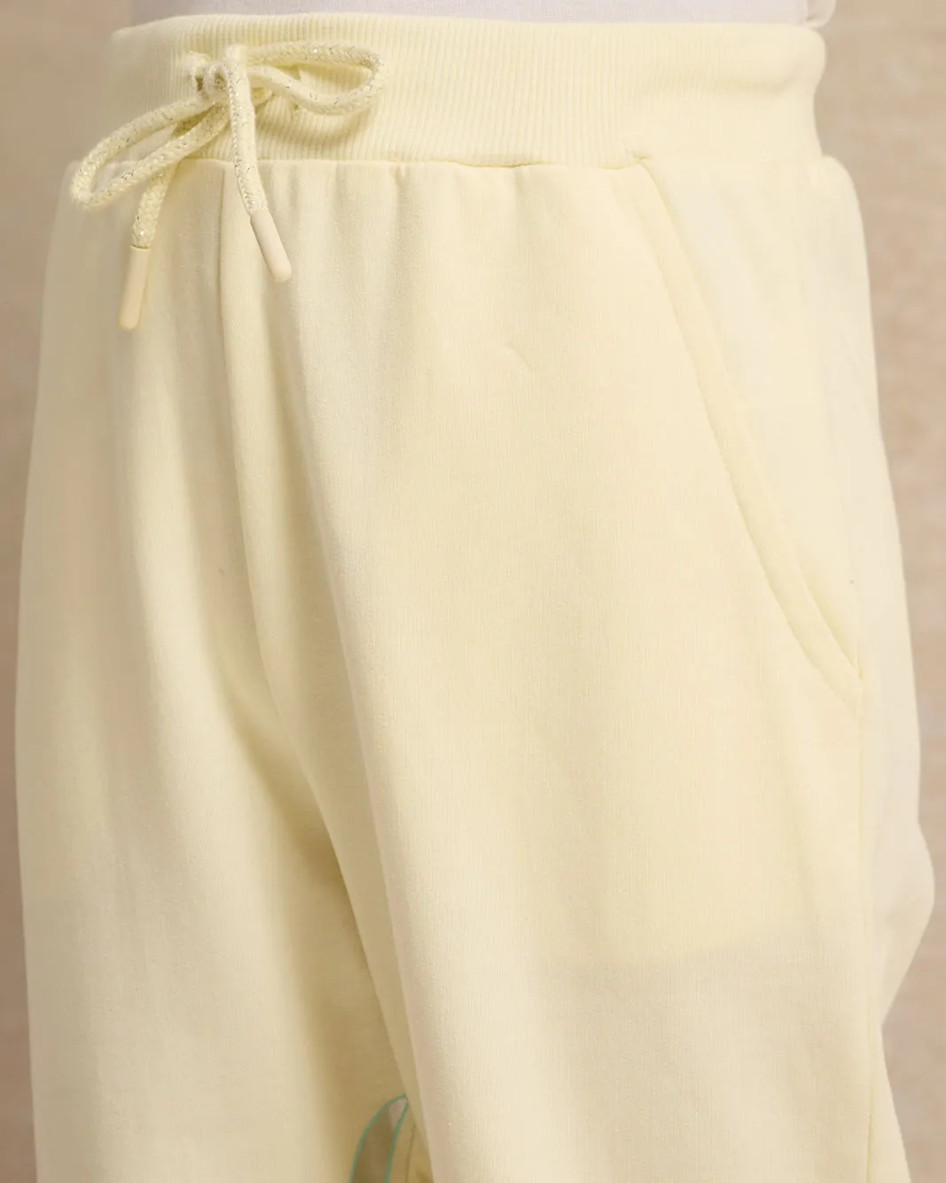 Girls Yellow Tinkerbell Placement Print Active Pants sold by Redtag product image thumbnail 4