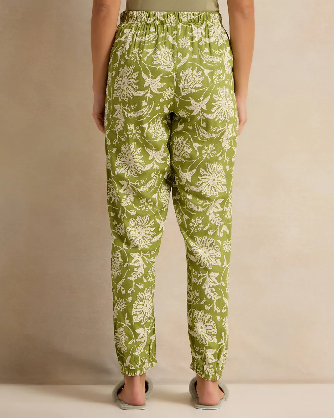 Women Green Printed Pyjama Bottom sold by Redtag product image thumbnail 3