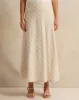Women Ivory Striped Skirt sold by Redtag
