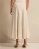 Women Ivory Striped Skirt sold by Redtag