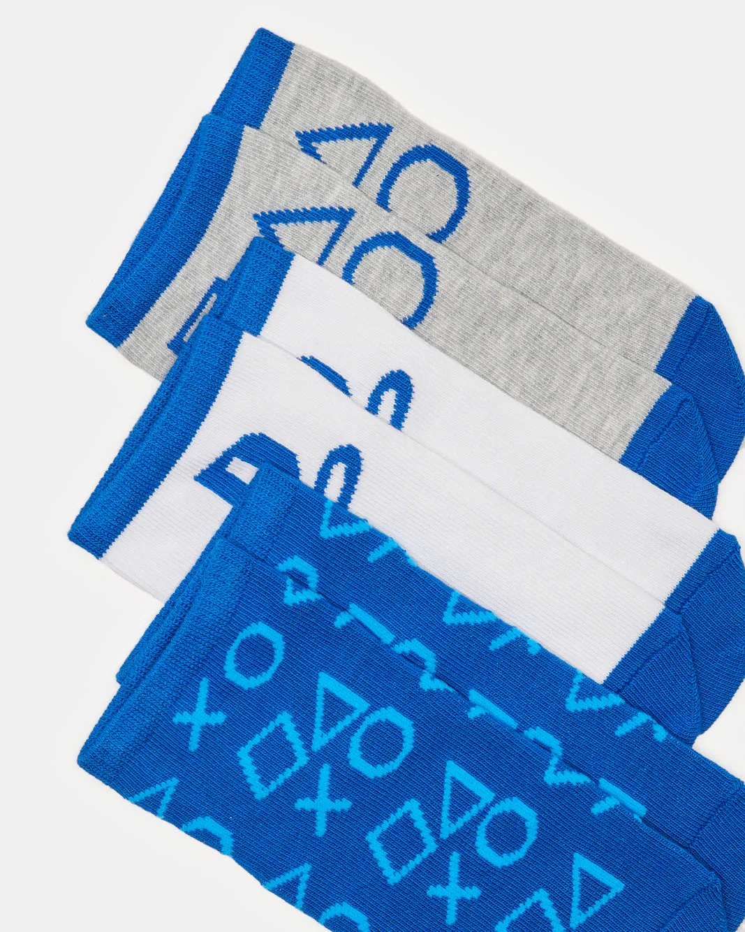 Boys Assorted Socks Set (Pack Of 3) sold by Redtag product image thumbnail 3