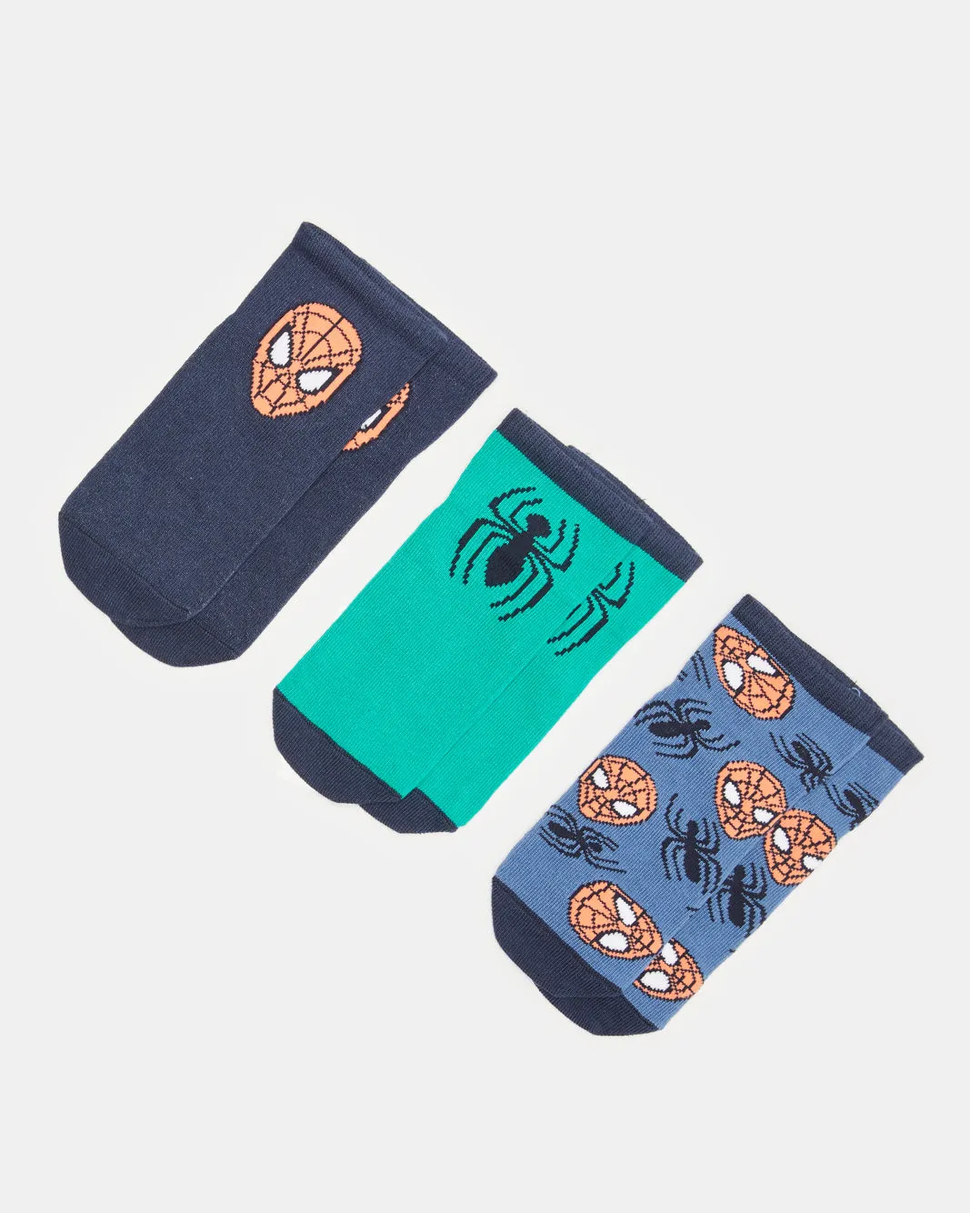 Boys Assorted Printed Ankle Socks Set (3 Pairs) sold by Redtag