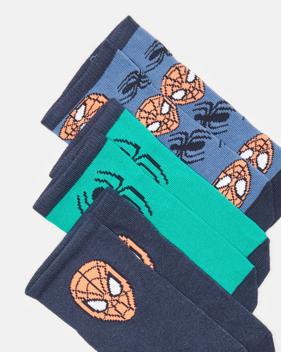 Boys Assorted Printed Ankle Socks Set (3 Pairs) sold by Redtag product image thumbnail 3