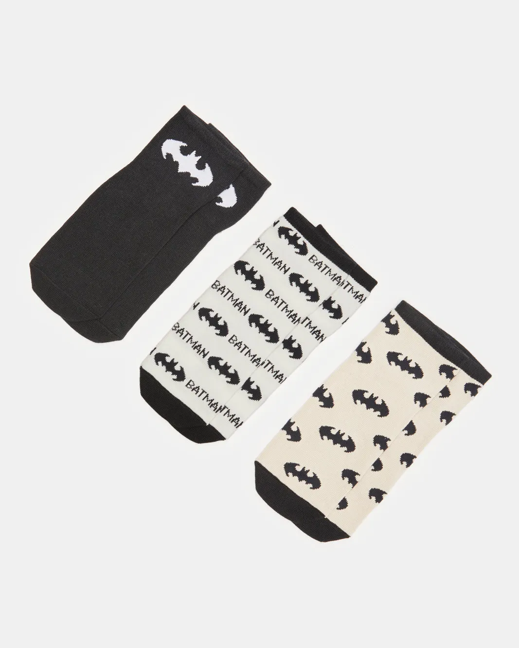 Senior Boys Assorted Printed Ankle Socks Set (3 Pairs) sold by Redtag