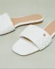 Women White Quilted Mule sold by Redtag