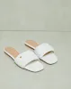 Women White Quilted Mule sold by Redtag