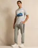 Men Grey Drift Print T-Shirt sold by Redtag
