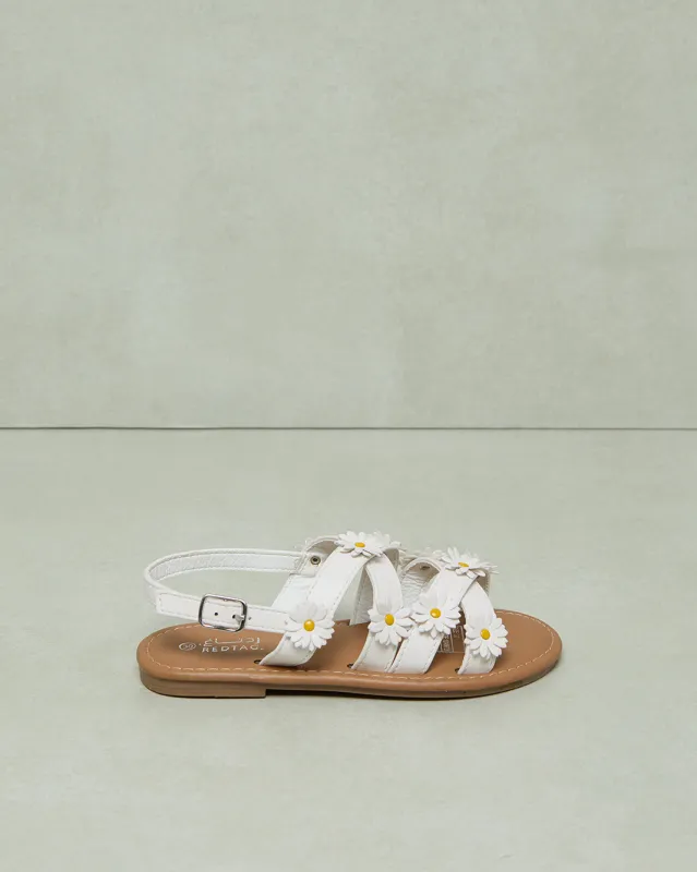 Girls White Embellished Sandal sold by Redtag