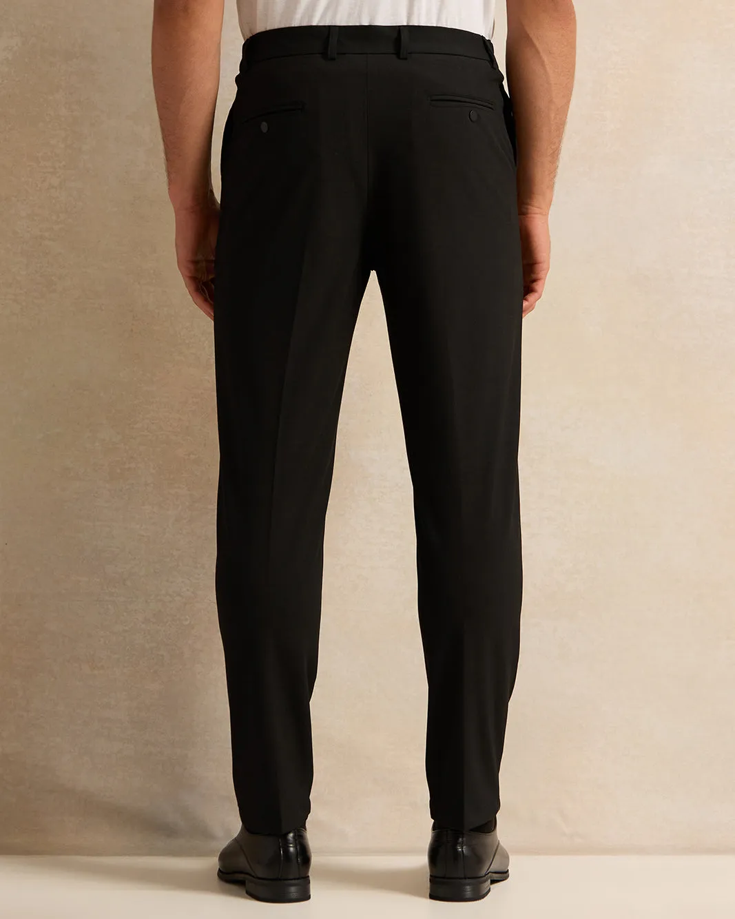 Men Black Chino Pants sold by Redtag product image thumbnail 3