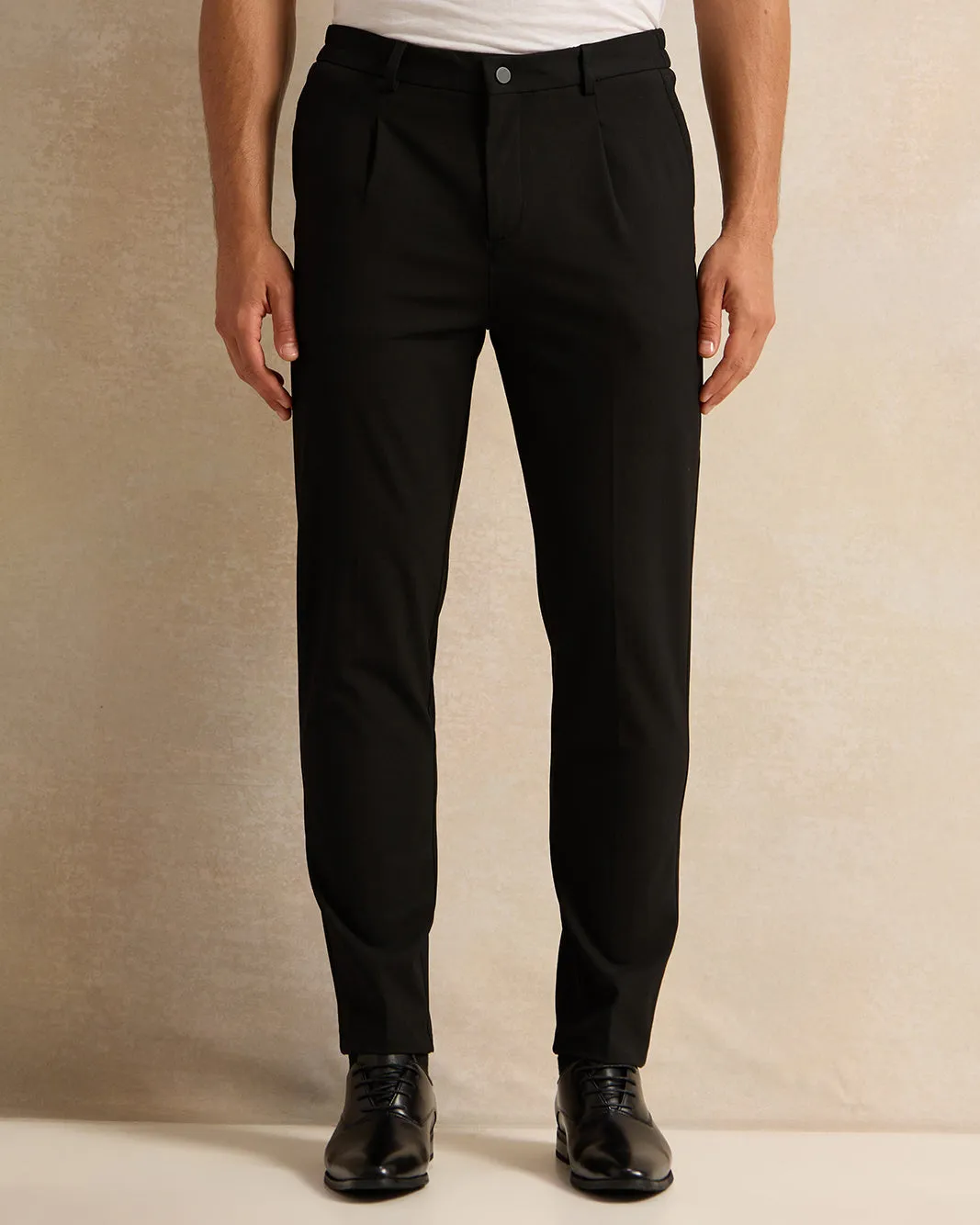 Men Black Chino Pants sold by Redtag