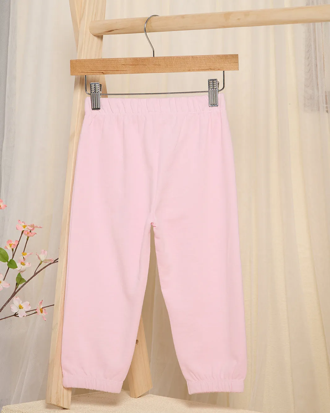 Infant Girls Pink Printed Joggers sold by Redtag product image thumbnail 4