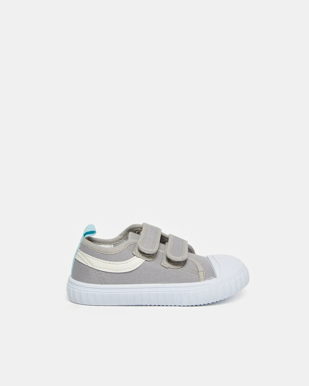 Infant Boys Grey Double Strap Sneaker sold by Redtag