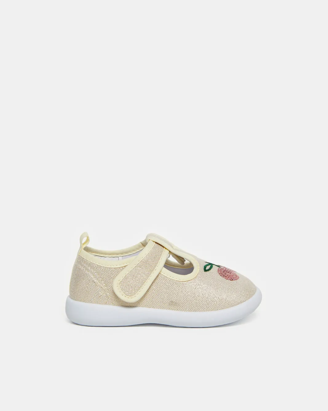 Infant Girls Gold Sequin Sneaker sold by Redtag