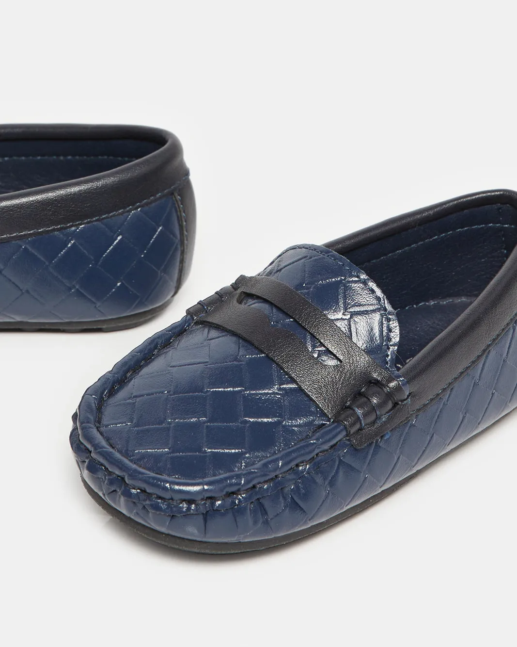 Boys Plain Textured Moccasin sold by Redtag product image thumbnail 3