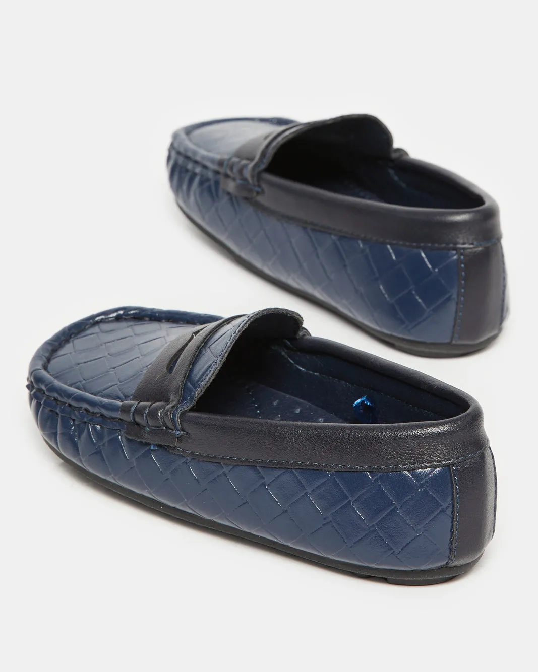 Boys Plain Textured Moccasin sold by Redtag product image thumbnail 4