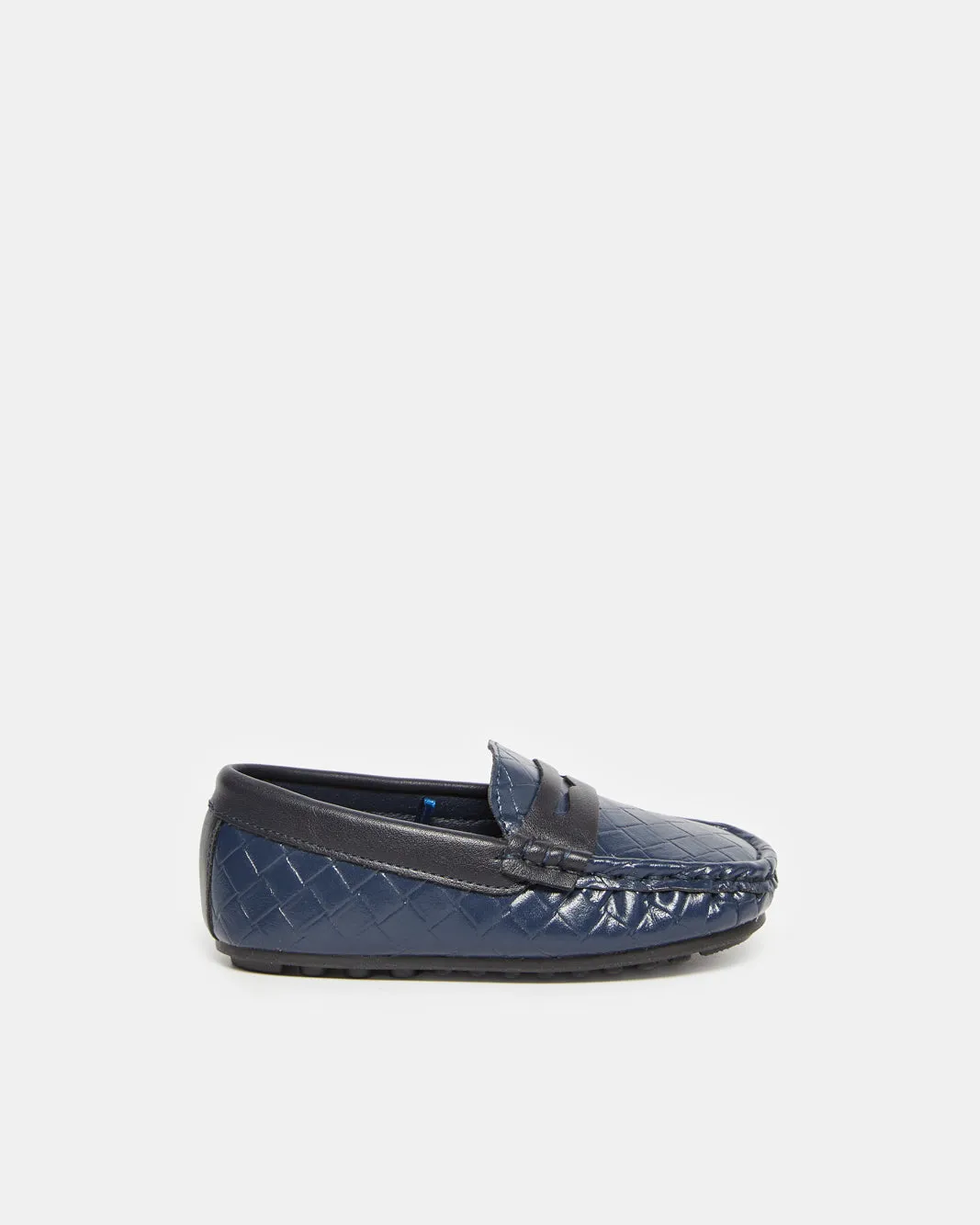 Boys Plain Textured Moccasin sold by Redtag