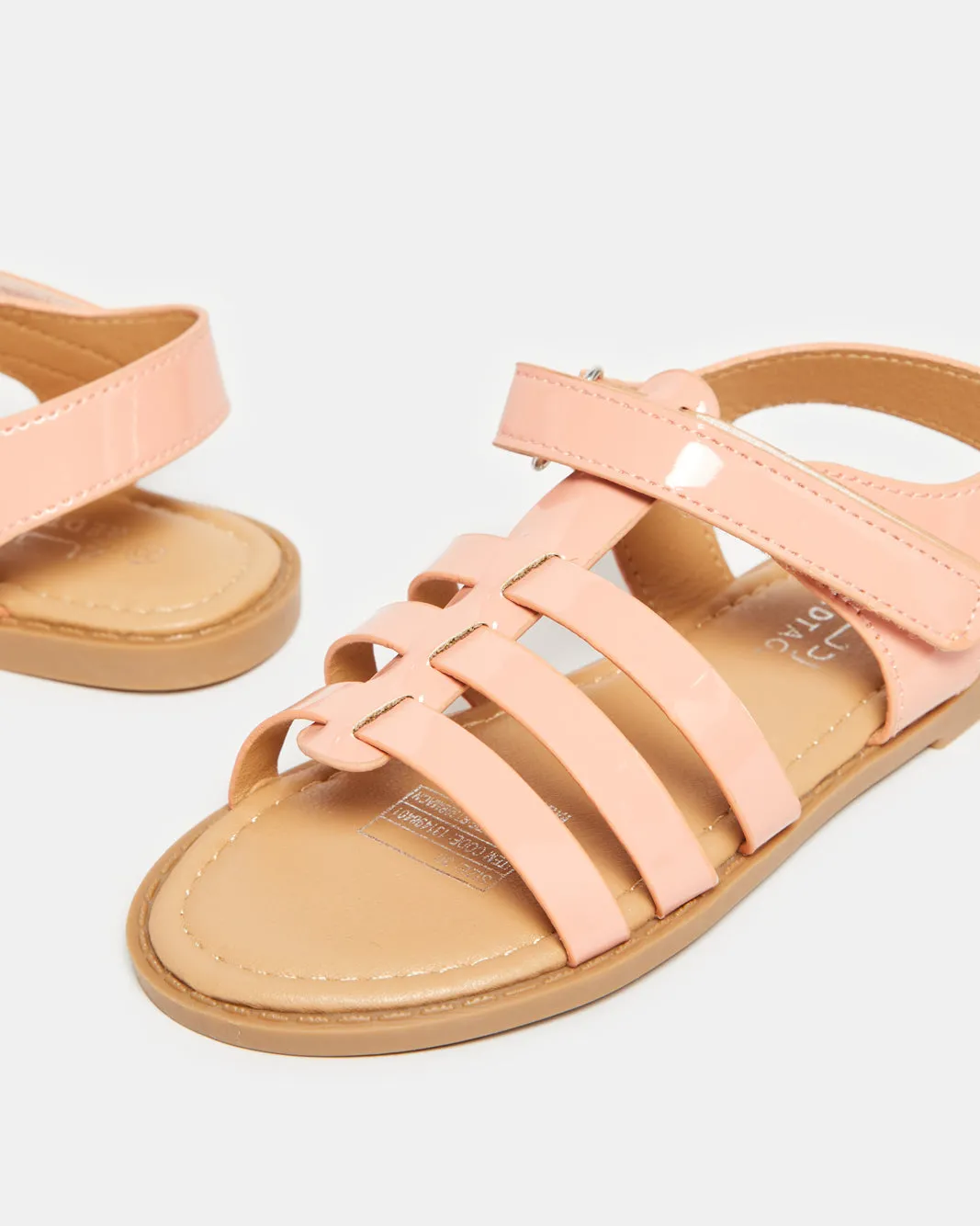 Girls Pink Plain Sandal sold by Redtag product image thumbnail 3