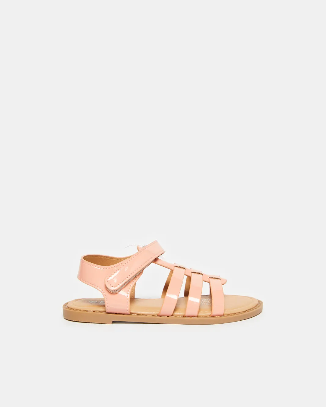 Girls Pink Plain Sandal sold by Redtag