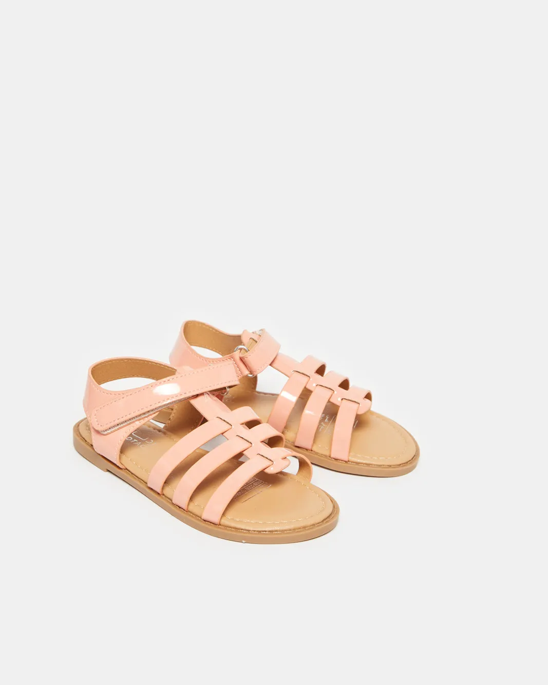 Girls Pink Plain Sandal sold by Redtag product image thumbnail 2