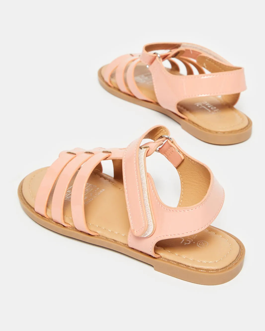 Girls Pink Plain Sandal sold by Redtag product image thumbnail 4
