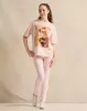Senior Girls Pink Barbie Print Oversize T-Shirt sold by Redtag