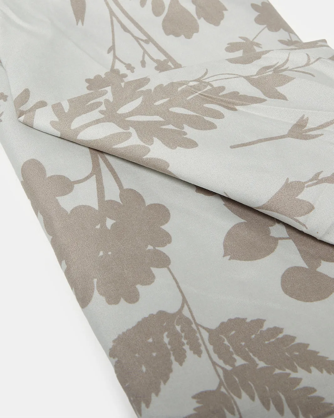 Ivory Floral Printed Flat Sheet (Single Size) sold by Redtag product image thumbnail 5