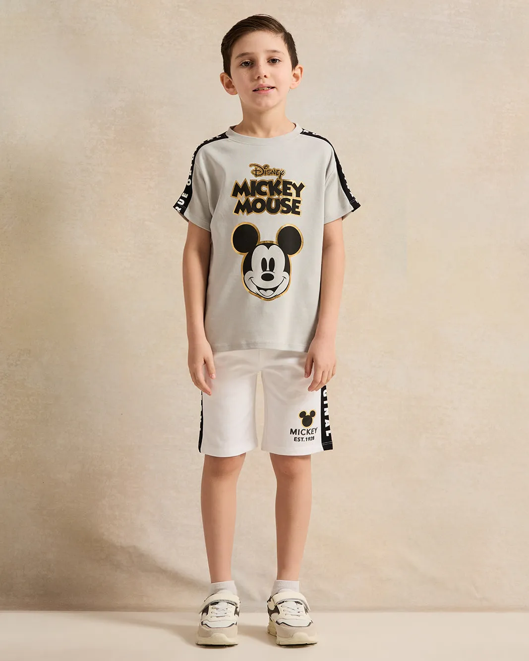 Boys White Printed Shorts sold by Redtag product image thumbnail 2