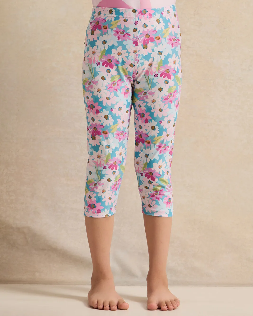 Girls Pink Printed Swimsuit Set (2 Piece) sold by Redtag product image thumbnail 3