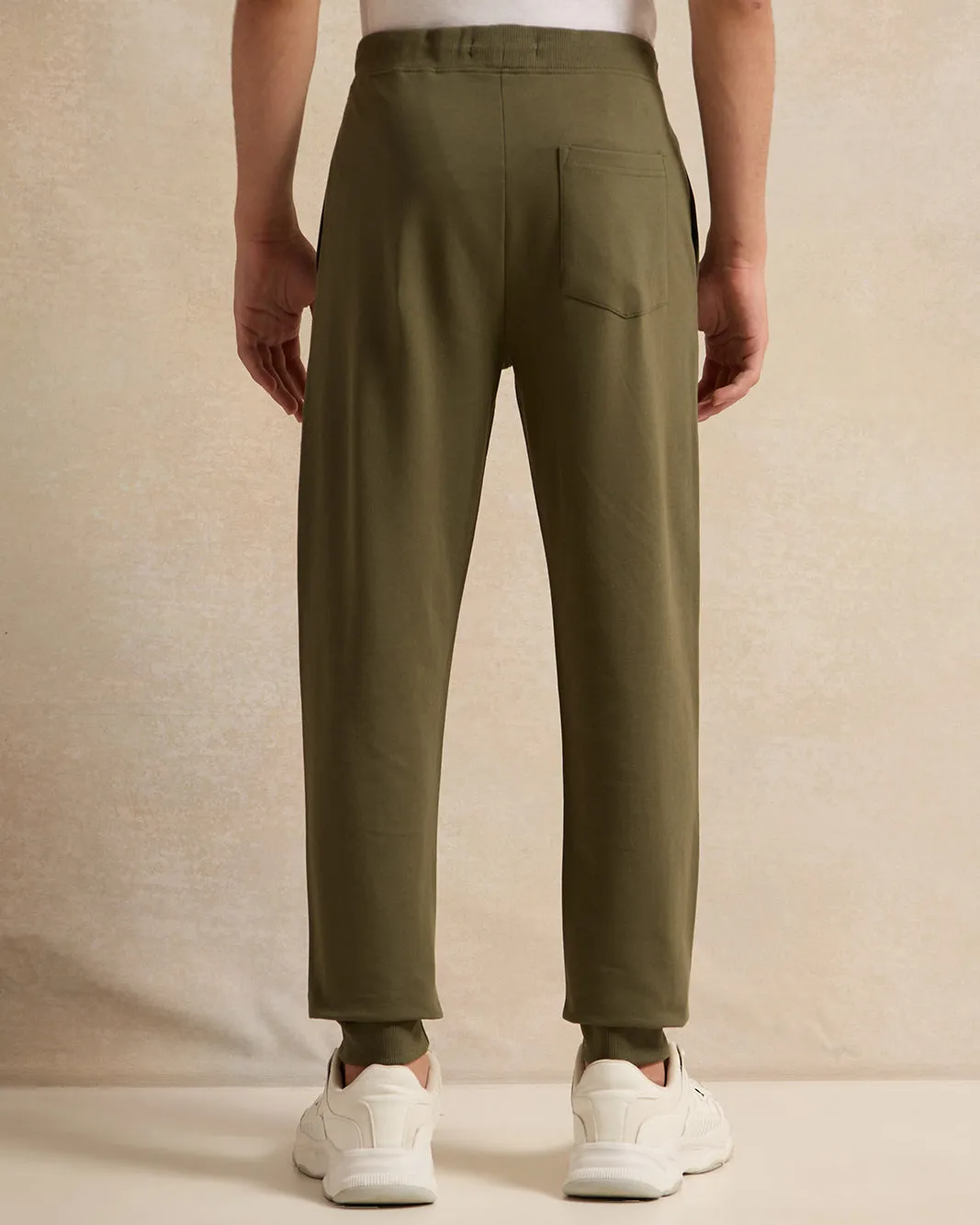 Senior Boys Olive Solid Table Active Pants sold by Redtag product image thumbnail 3