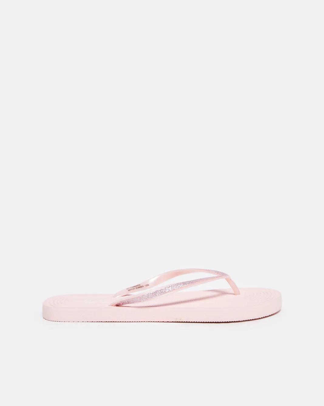 Women Pink Glitter Flip Flop sold by Redtag