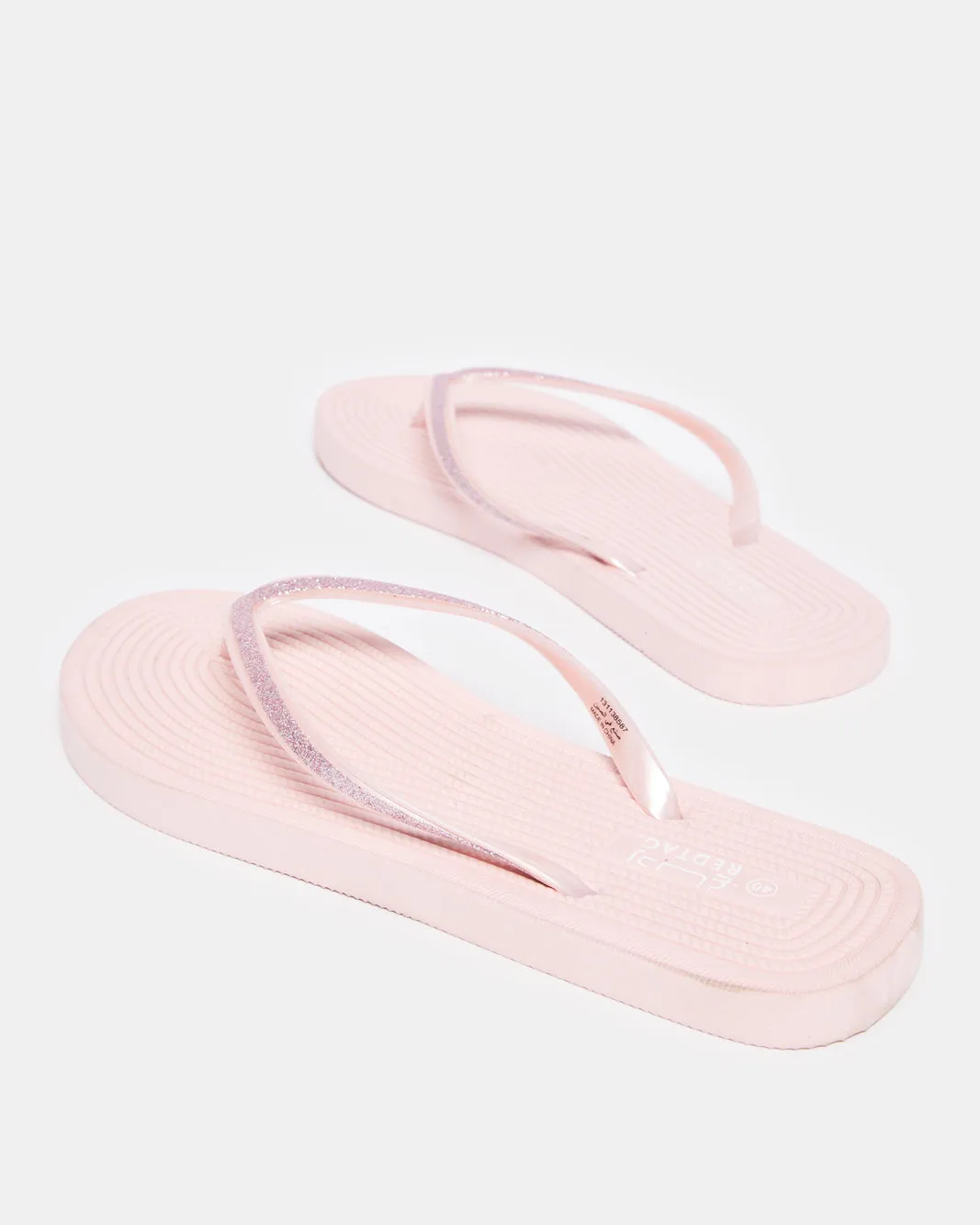 Women Pink Glitter Flip Flop sold by Redtag product image thumbnail 4